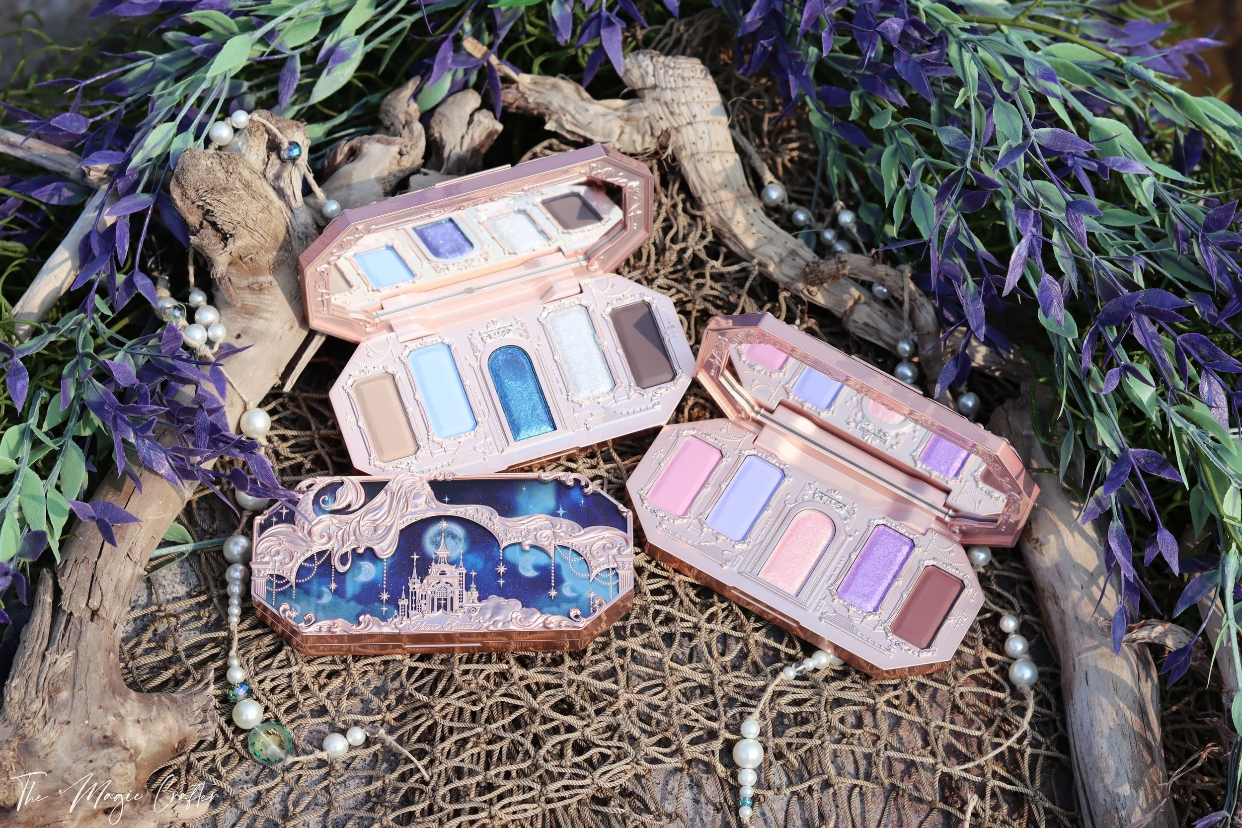 FLOWER KNOWS MAKEUP REVIEW (Moonlight Mermaid Makeup Collection